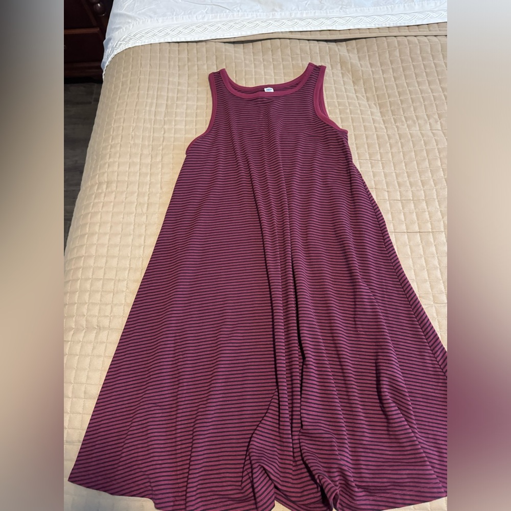Old navy striped t shirt dress